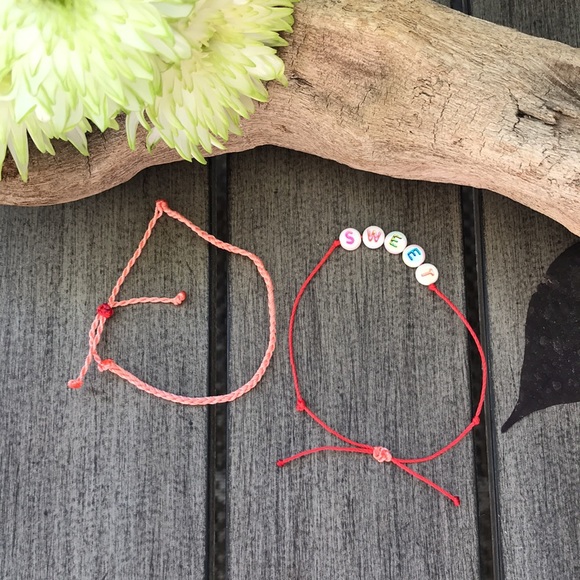 🌼🌿Handmade Sweet Adjustable Bracelet Set🌿🌼 - Picture 4 of 6